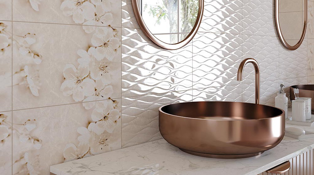 Декор Sofi Inserto Flower 250x400x8 Cersanit - Зображення 3b0eb-soficream3.jpg