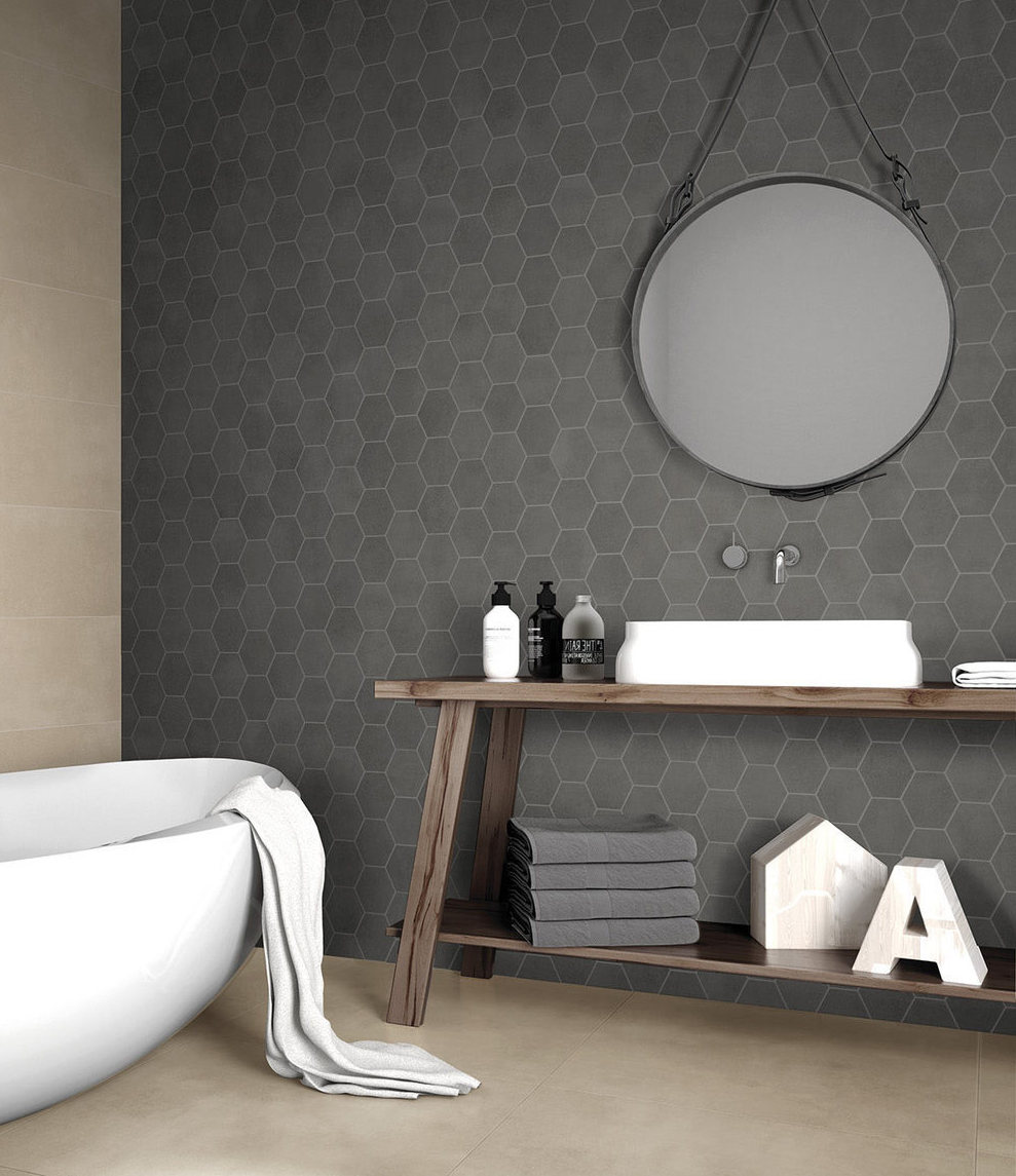 Мозаїка Town Antracite Mozaika Heksagon 283×408x9,5 Stargres - Зображення 3b884-town-antracite-mozaika-heksagon.jpg