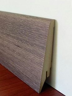 Плинтус МДФ Супер Профиль ПП 1682 Дуб Шамони Темный - Зображення 3f324-1682_dub_shamoni_temnyy.jpg