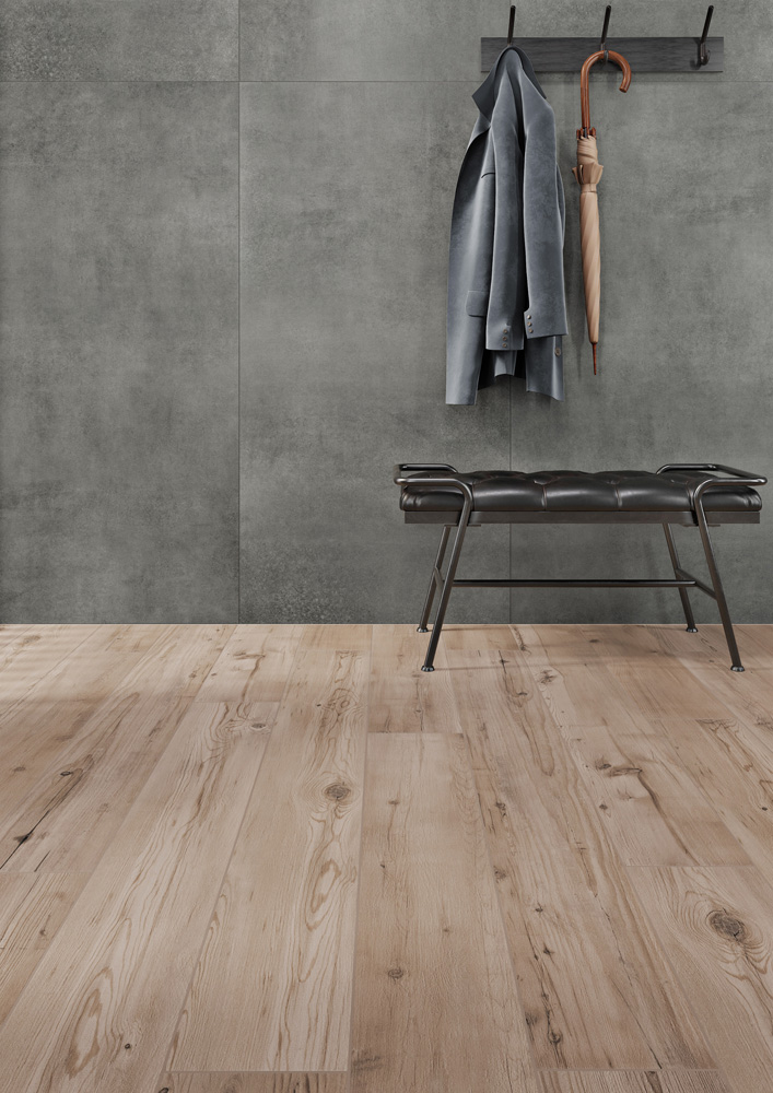 Мозаїка Tonella Beige 297x297x8 Cerrad - Зображення 404a9-concrete-grafit160x80_tonella-beige160x20.jpg