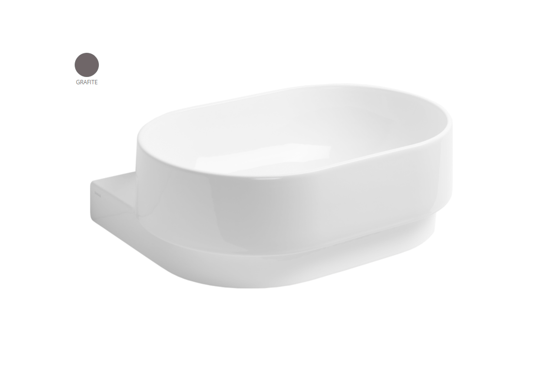 Умивальник 56 PO.MO PO06 Grafite SIMAS - Зображення