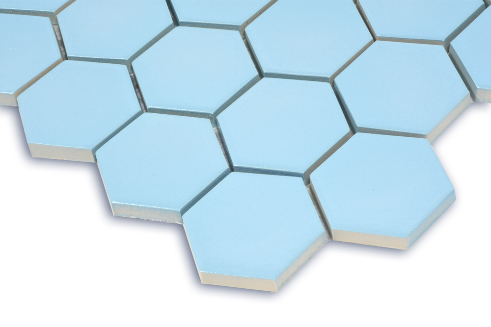 Мозаїка H 6026 Hexagon Light Blue 295×295x9 Котто Кераміка - Зображення 422df-h_6026-light-blue-.jpg