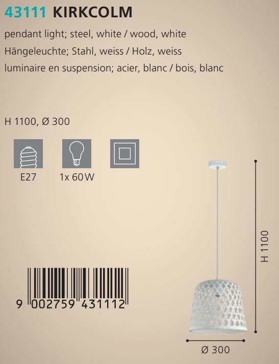 Люстра KIRKCOLM (43111), EGLO - Зображення 43111--.jpg