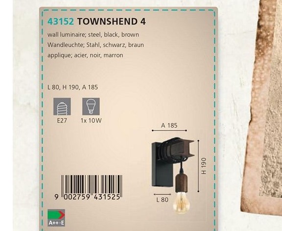 Бра TOWNSHEND 4 (43152), EGLO - Зображення 43152--.jpg