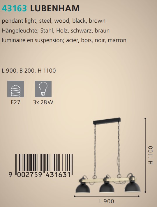 Люстра LUBENHAM (43163), EGLO - Зображення 43163--.jpg