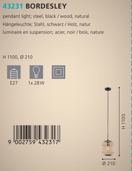 Люстра BORDESLEY (43231), EGLO - Зображення 43231--.jpg
