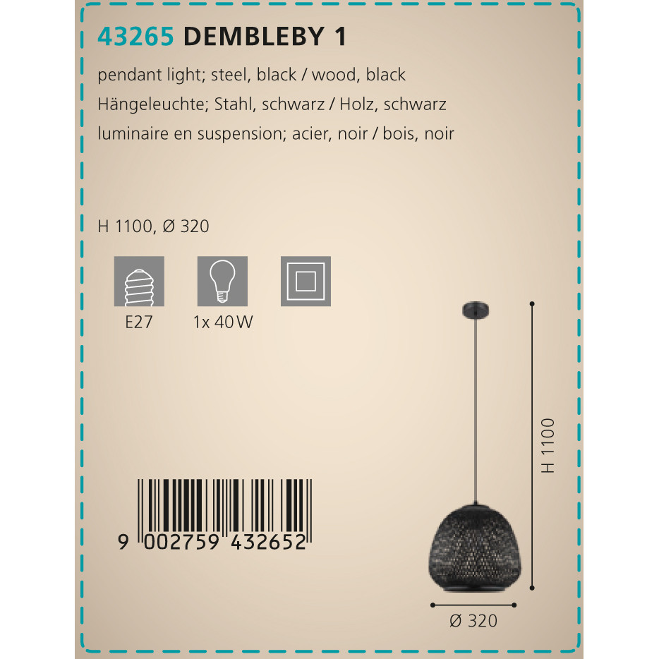 Люстра DEMBLEBY (43265), EGLO - Зображення 43265--.jpg