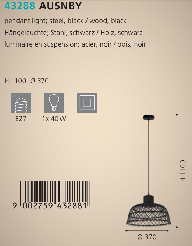 Люстра AUSNBY (43288), EGLO - Зображення 43288--.jpg