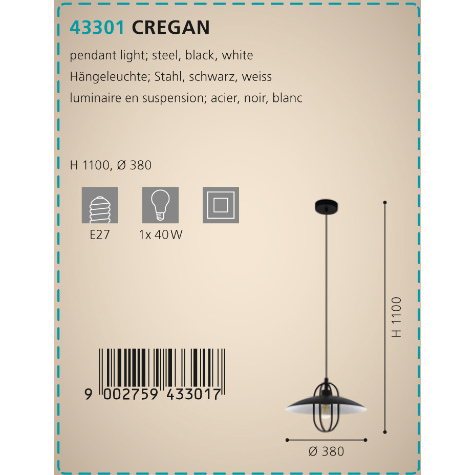 Люстра CREGAN (43301), EGLO - Зображення 43301-.jpg