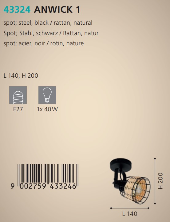 Спот ANWICK 1 (43324), EGLO - Зображення 43324--.jpg
