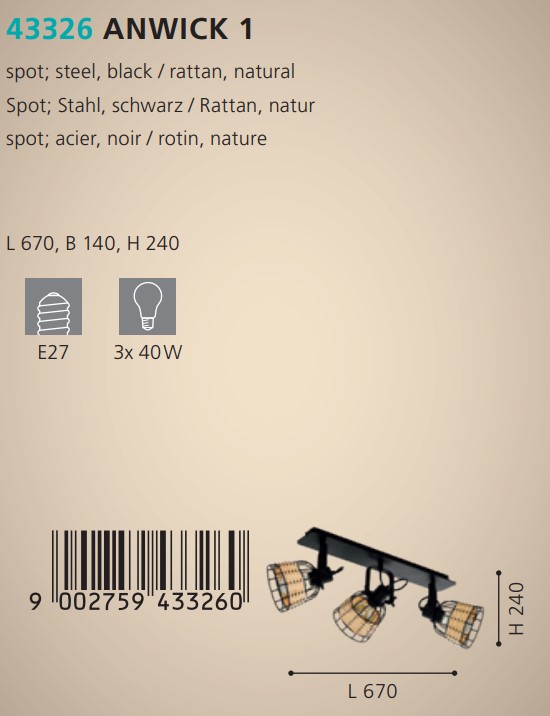 Спот ANWICK 1 (43326), EGLO - Зображення 43326--.jpg