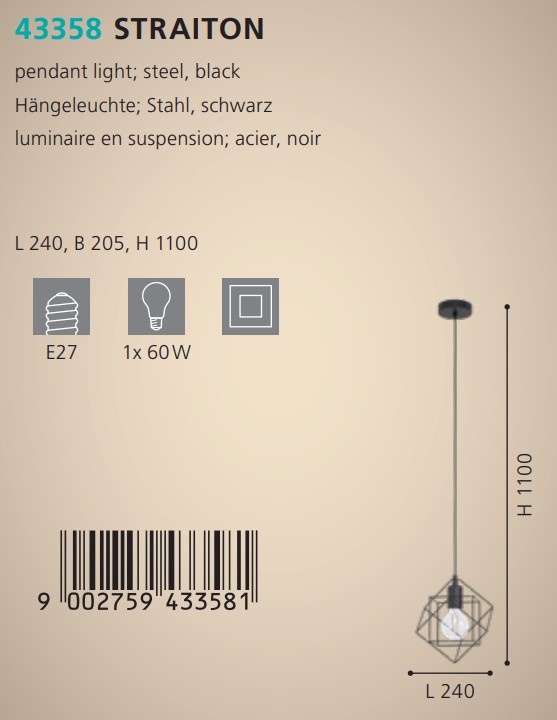 Люстра STRAITON (43358), EGLO - Зображення 43358--.jpg