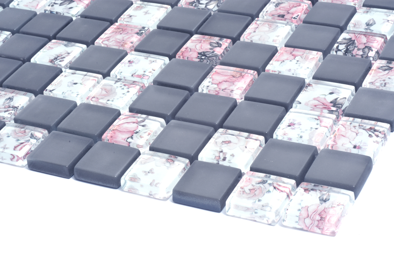 Мозаика GMP 0825009 С2 Print 8-Grey W MATT 300×300x8 Котто Керамика - Зображення 43424-gmp_0825009.jpg