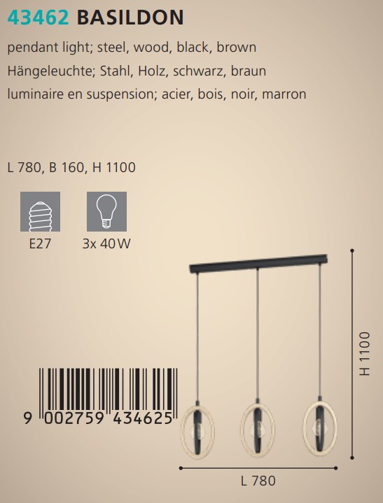Люстра BASILDON (43462), EGLO - Зображення 43462--.jpg