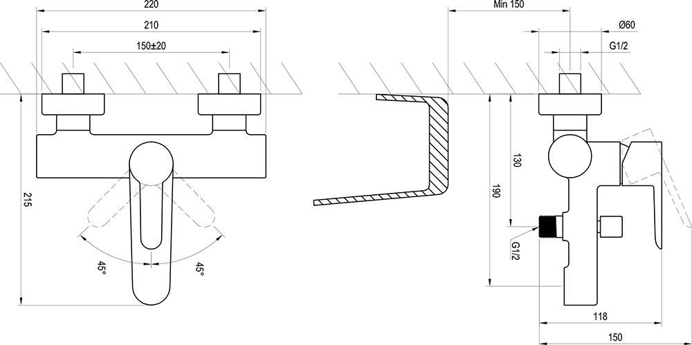 Змішувач для ванни PU 022.21 Puri X070192 RAVAK - Зображення 43870787-4705e.jpg