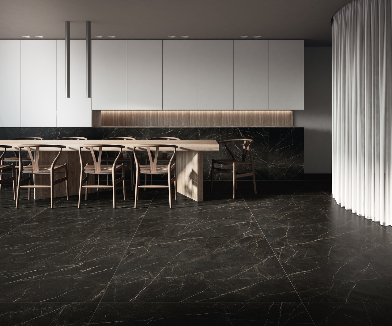 Плитка керамогранітна Laurent Negro LUX 600x1200 Saloni Ceramica - Зображення 43903334-a5aa3.jpg