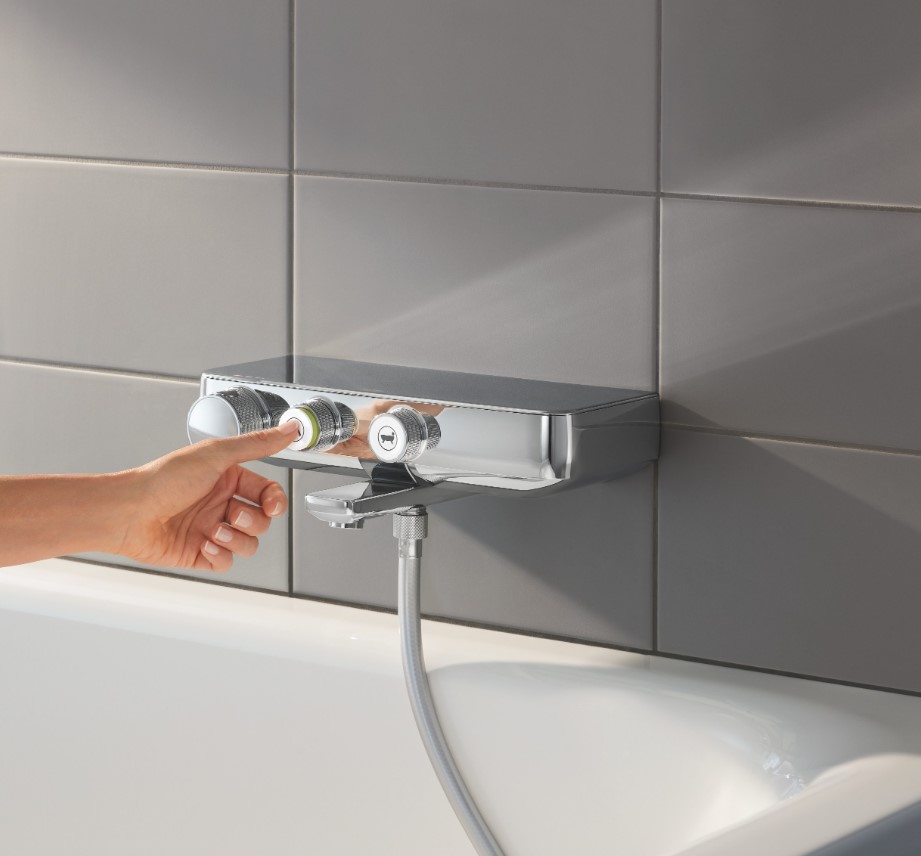 Змішувач для ванни Grohtherm SmartControl (34718000), Grohe - Зображення 43e58-3471.jpg