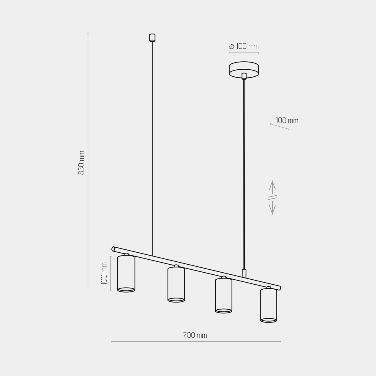 Люстра LOGAN WHITE (4422), TK LIGHTING - Зображення 4422--3.jpg
