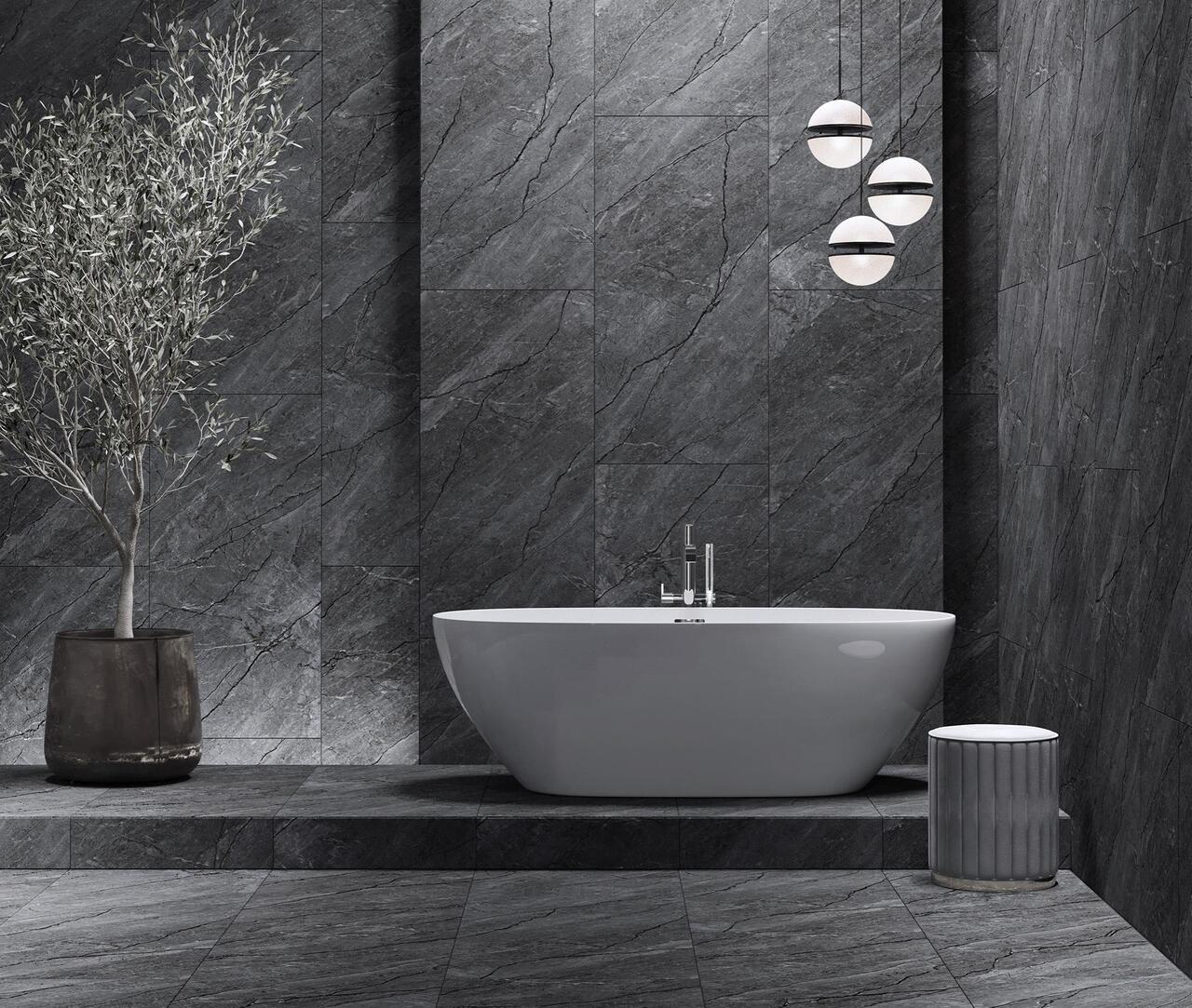 Плитка керамогранітна Laurent Темно-сірий 600x1200x8 Intercerama - Зображення 44760470-58ec3.jpg