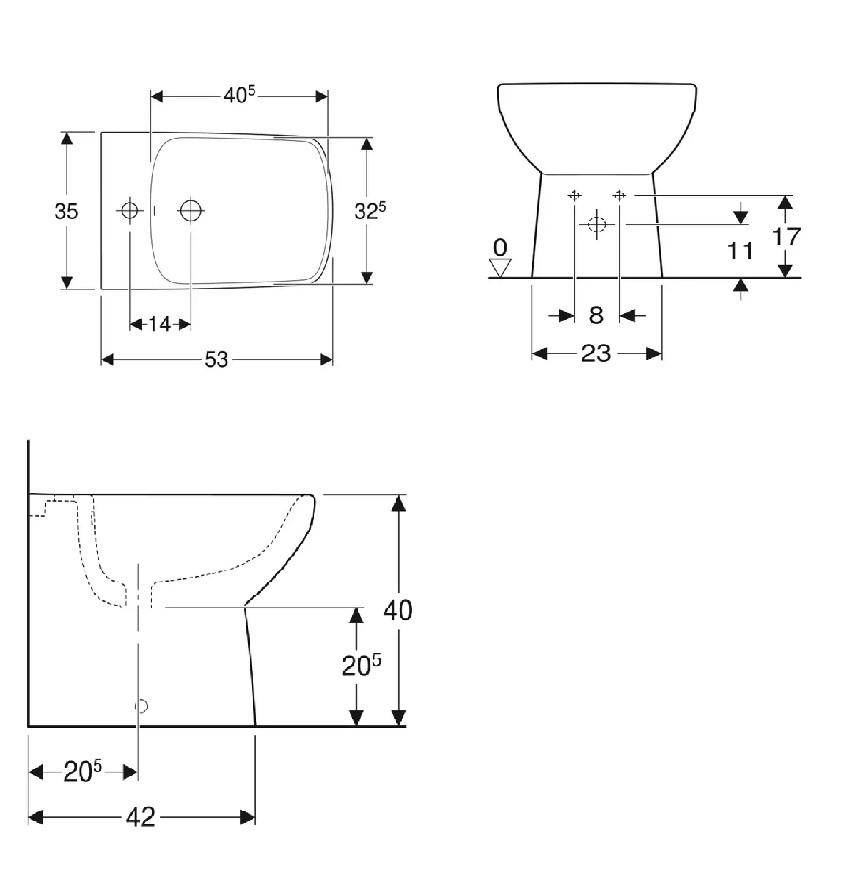 Біде підлогове Selnova Square 500.483.01.7 Geberit - Зображення 45022621-355ed.jpg