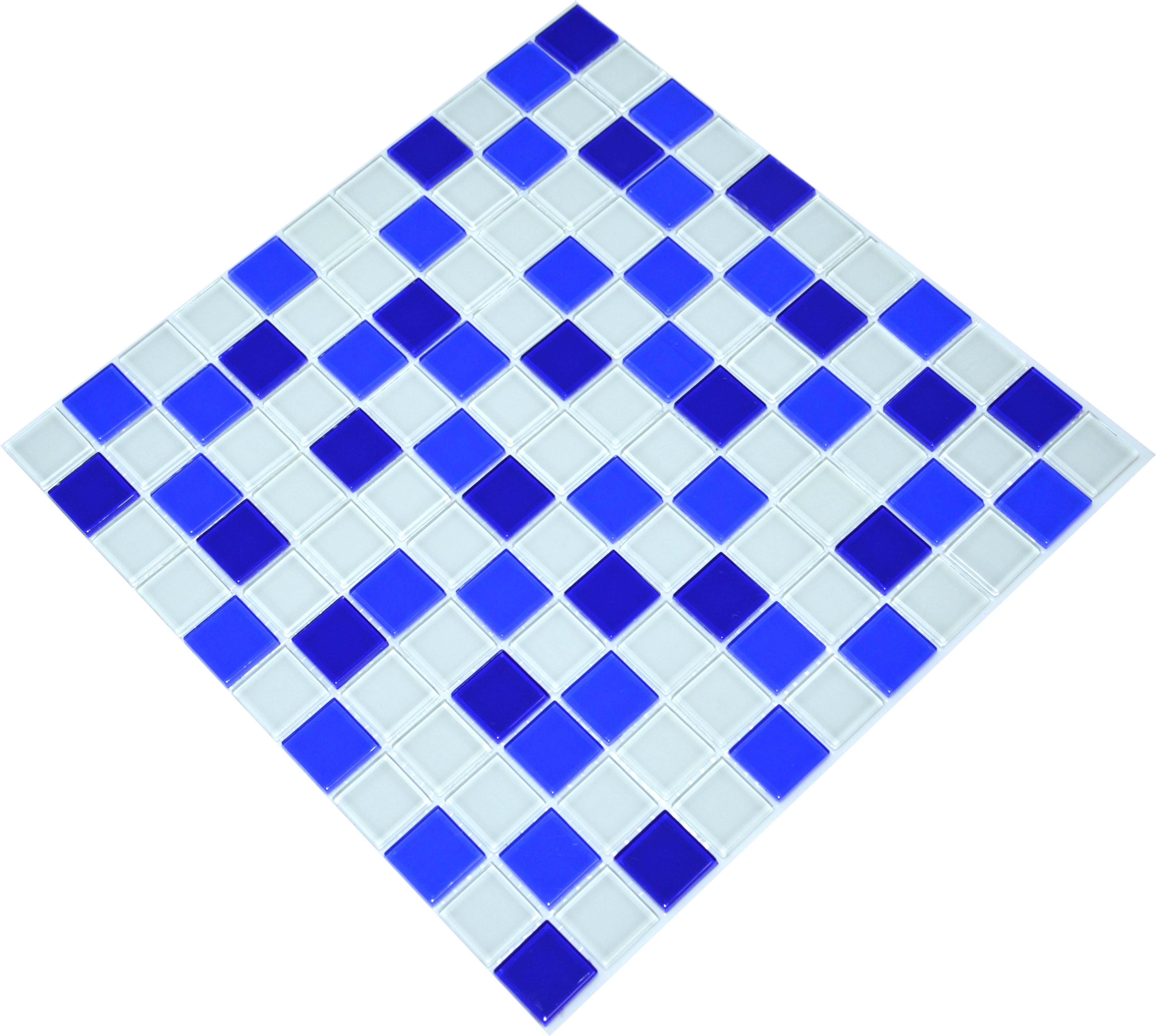 Мозаїка GM 4033 C3 Cobalt D-Cobalt M-White 300x300x8 Котто Кераміка - Зображення 4516e-4033.jpg