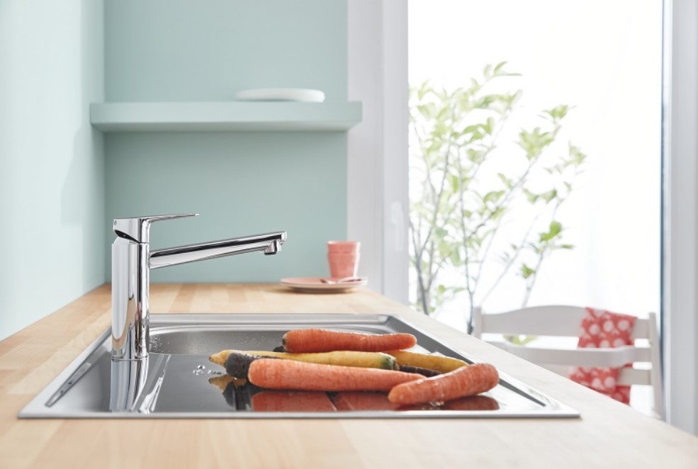 Смеситель для кухни BauCurve 31715000 Grohe - Зображення 46038274-96874.jpg