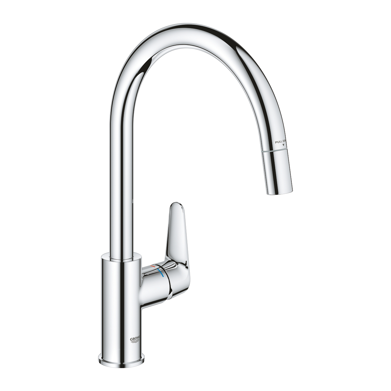 Змішувач для кухні BauCurve 30547000 Grohe - Зображення 46038281-a1d0c.jpg