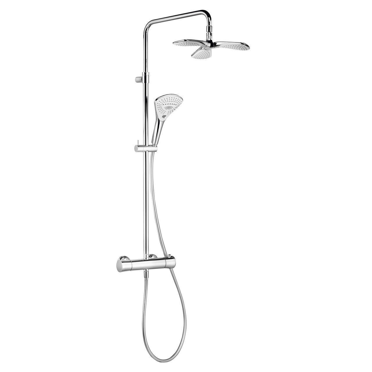 Душевая система Dual Shower System Fizz (6709605-00), Kludi - Зображення 48a79-6709605-00.jpg