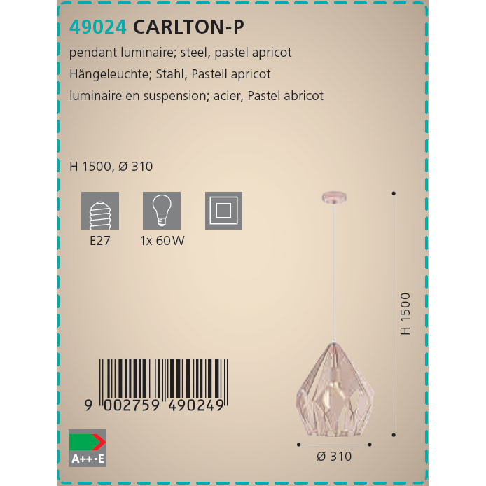 Люстра CARLTON-P (49024), EGLO - Зображення 49024--.jpg