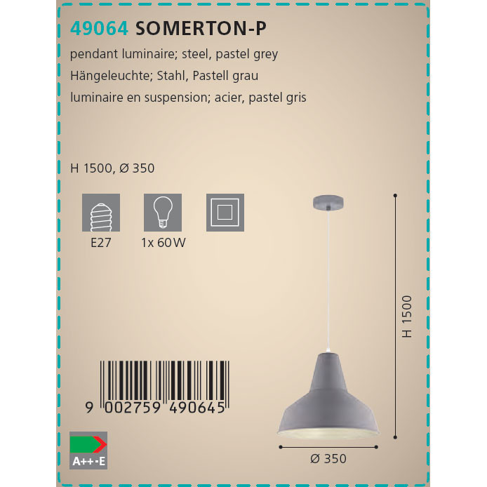 Люстра SOMERTON-P (49064), EGLO - Зображення 49064--.jpg