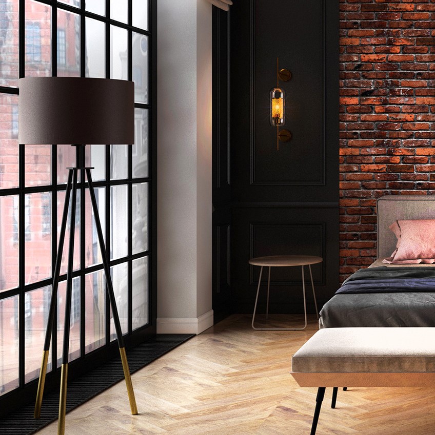 Торшер BIDFORD BRAUN-CAPPUCCINO-GOLD (49148), EGLO - Зображення 49148-.jpg