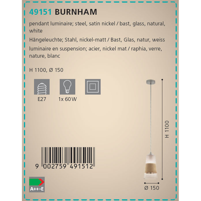 Люстра BURNHAM (49151), EGLO - Зображення 49151--.jpg