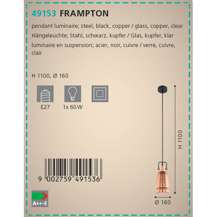 Люстра FRAMPTON (49153), EGLO - Зображення 49153--.jpg