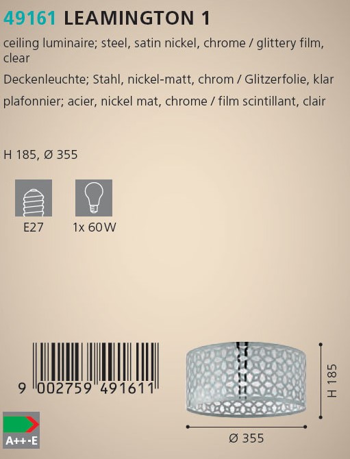 Світильник LEAMINGTON 1 (49161), EGLO - Зображення 49161--.jpg