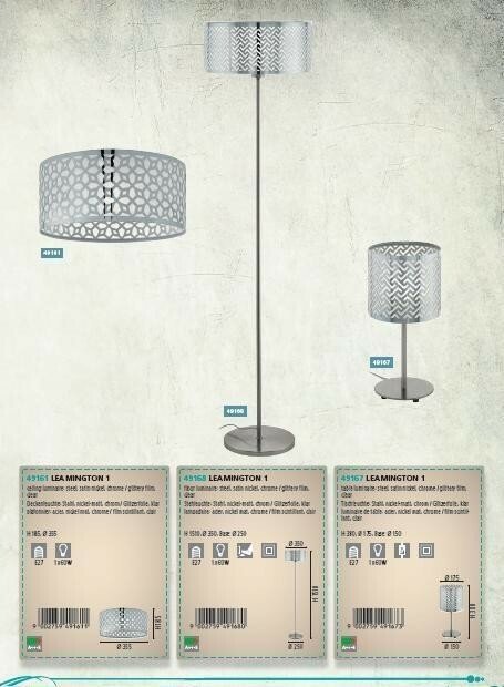 Настільна лампа LEAMINGTON 1 (49167), EGLO - Зображення 49167-.jpg