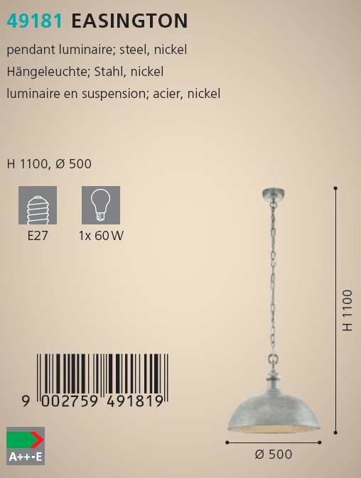 Люстра EASINGTON (49181), EGLO - Зображення 49181--.jpg