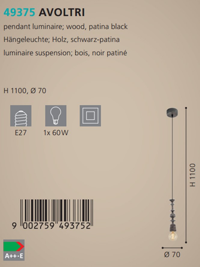 Люстра AVOLTRI (49375), EGLO - Зображення 49375--.jpg