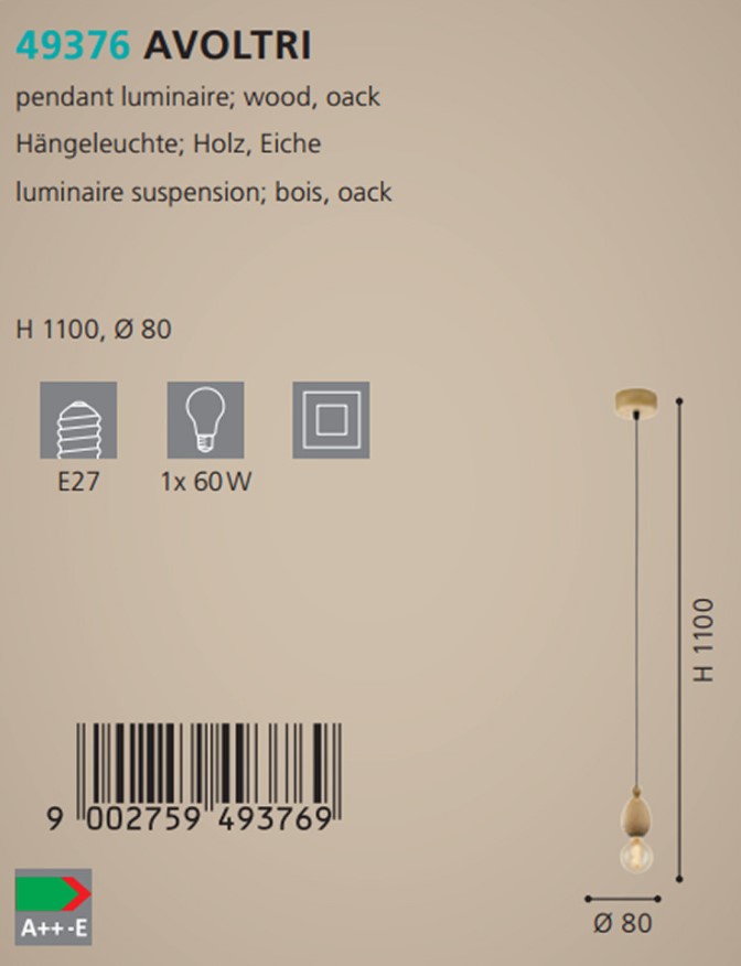 Люстра AVOLTRI (49376), EGLO - Зображення 49376--.jpg