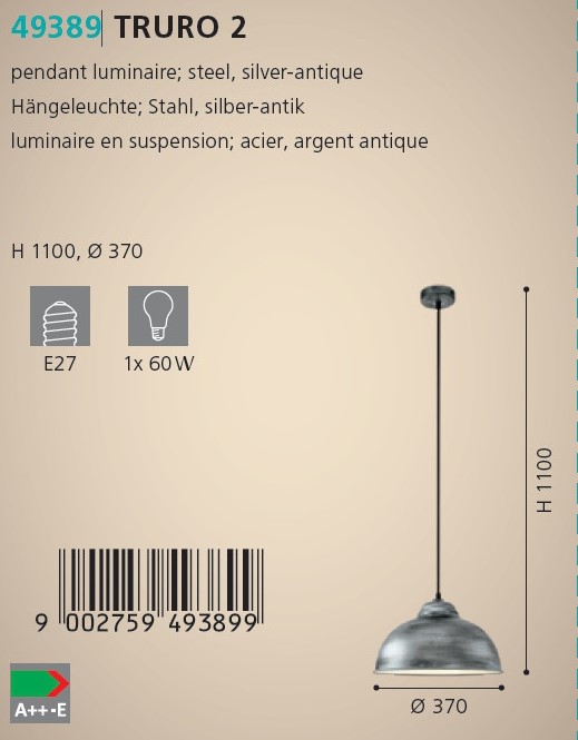 Люстра TRURO 2 (49389), EGLO - Зображення 49389--.jpg