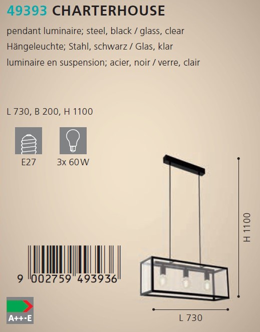Люстра CHARTERHOUSE (49393), EGLO - Зображення 49393--.jpg