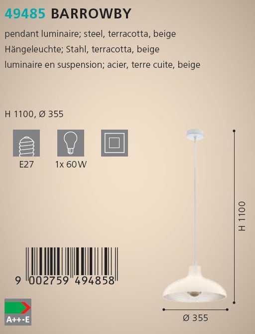 Люстра BARROWBY (49485), EGLO - Зображення 49485--.jpg