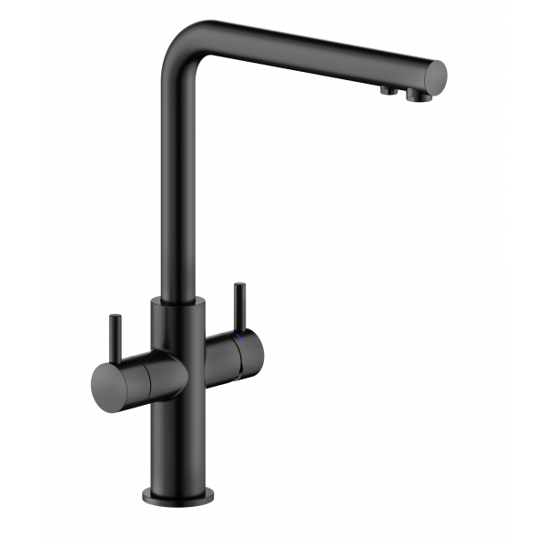 Змішувач для кухні з функцією фільтрації води Velvet Black AQ93823-3VBM Nobili - Зображення