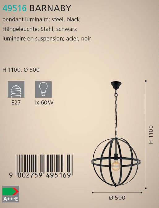 Люстра BARNABY (49516), EGLO - Зображення 49516--.jpg