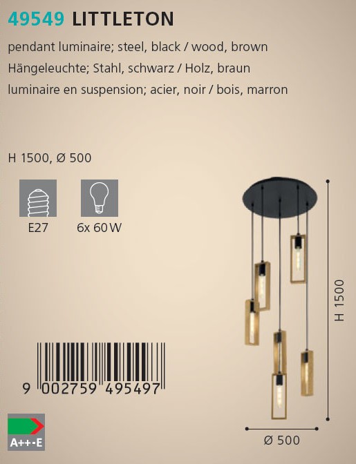 Люстра LITTLETON (49549), EGLO - Зображення 49549--.jpg