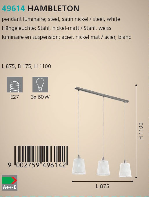 Люстра HAMBLETON (49614), EGLO - Зображення 49614--.jpg