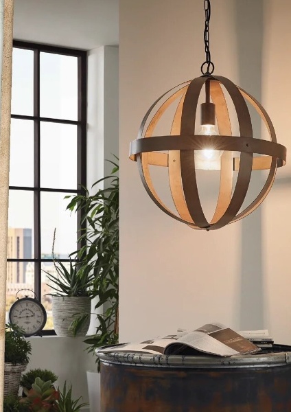 Люстра WESTBURY 1 ROSTFARBEN (49629), EGLO - Зображення 49629-.jpg