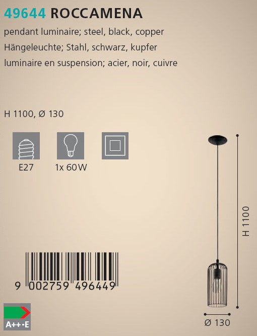Люстра ROCCAMENA (49644), EGLO - Зображення 49644--.jpg