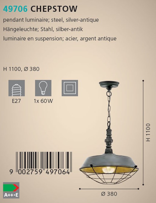 Люстра CHEPSTOW SILBER-ANTIK GITTER (49706), EGLO - Зображення 49706--.jpg