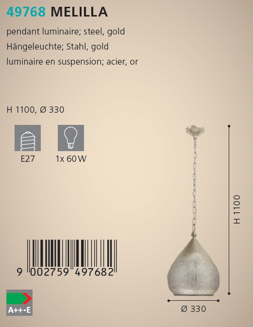 Люстра MELILLA GOLD (49768), EGLO - Зображення 49768--.jpg