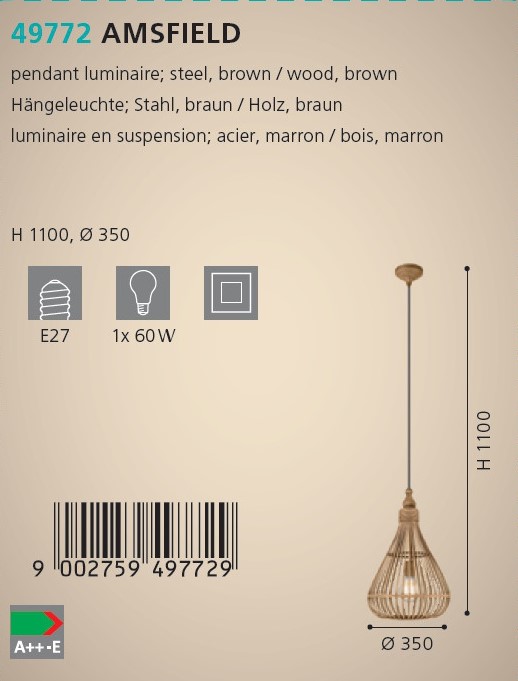 Люстра AMSFIELD BAMBUS (49772), EGLO - Зображення 49772--.jpg